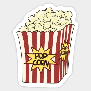 Pop Corn Sticker